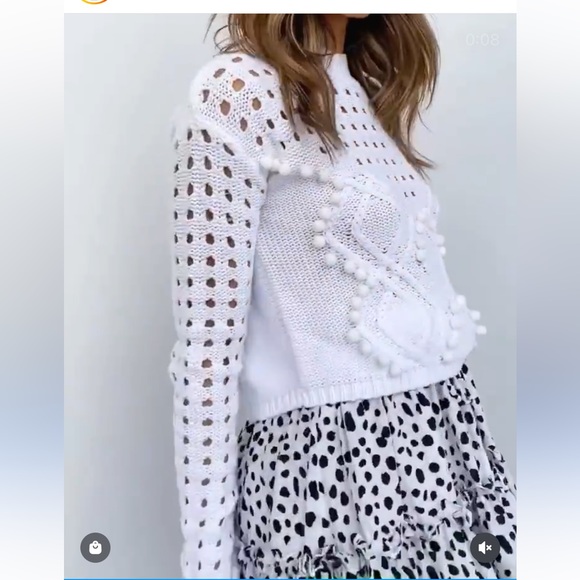 NWOT Petal & Pup Knit Top white - Picture 2 of 12